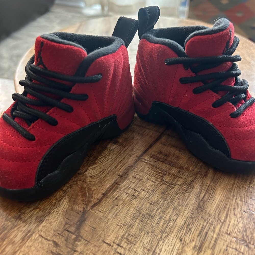 Jordan 12 Retro TD Reverse Flu Game - Picture 4 of 4